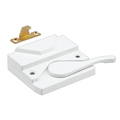 Prime-Line Sash Lock and Keeper, Right Hand, White Single Pack H 3953